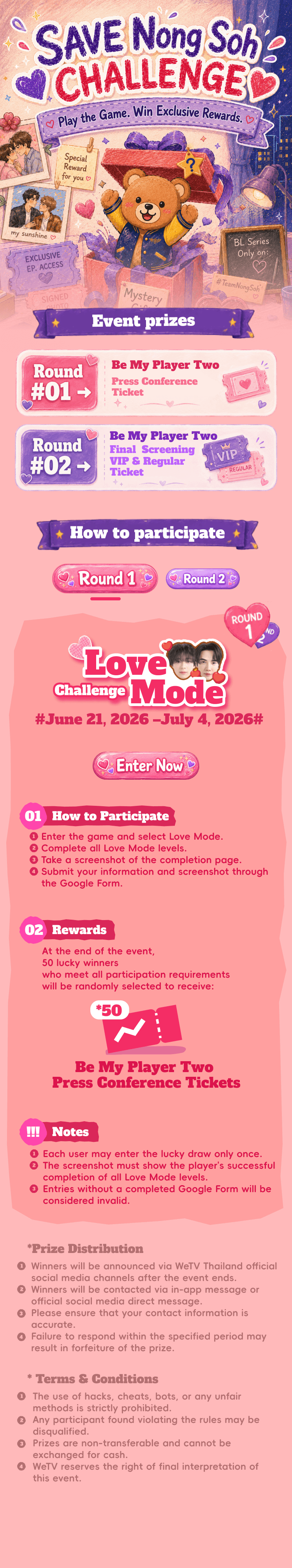 Round 1 - Love Mode Challenge